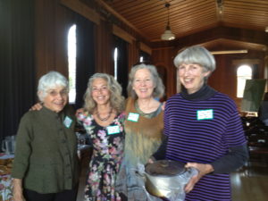 Some of the ConFab planners:  Beth Perry, Harriet Moss, Catherine Porter, Cindy Ohama