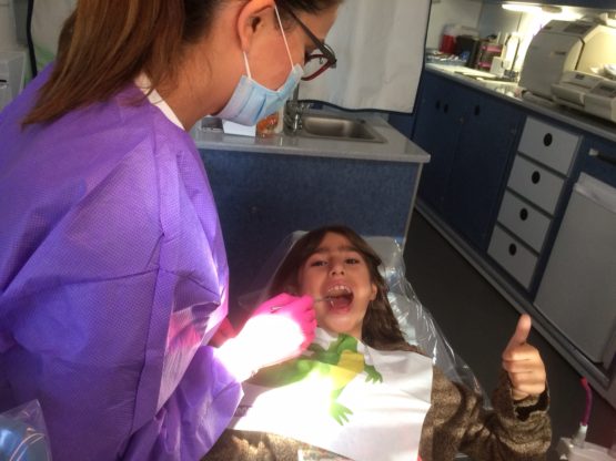 Coastal Health Alliance used a West Marin Fund grant to purchase an inter-oral camera for their new dental van. It will help educate patients about oral health awareness and prevention.